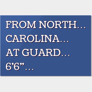From North Carolina At Guard 6’6” Posters and Art